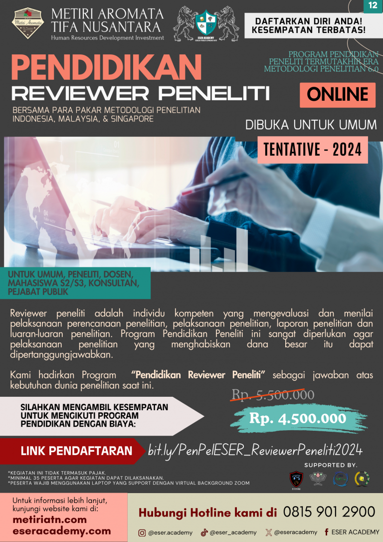 Reviewer Peneliti